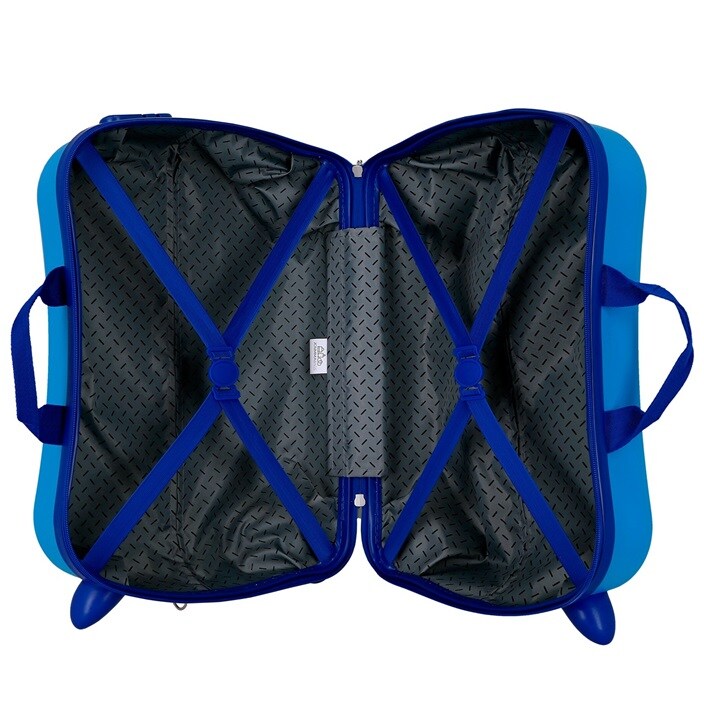 Bērnu ride-on koferis ar riteņiem Spiderman Great Power Blue