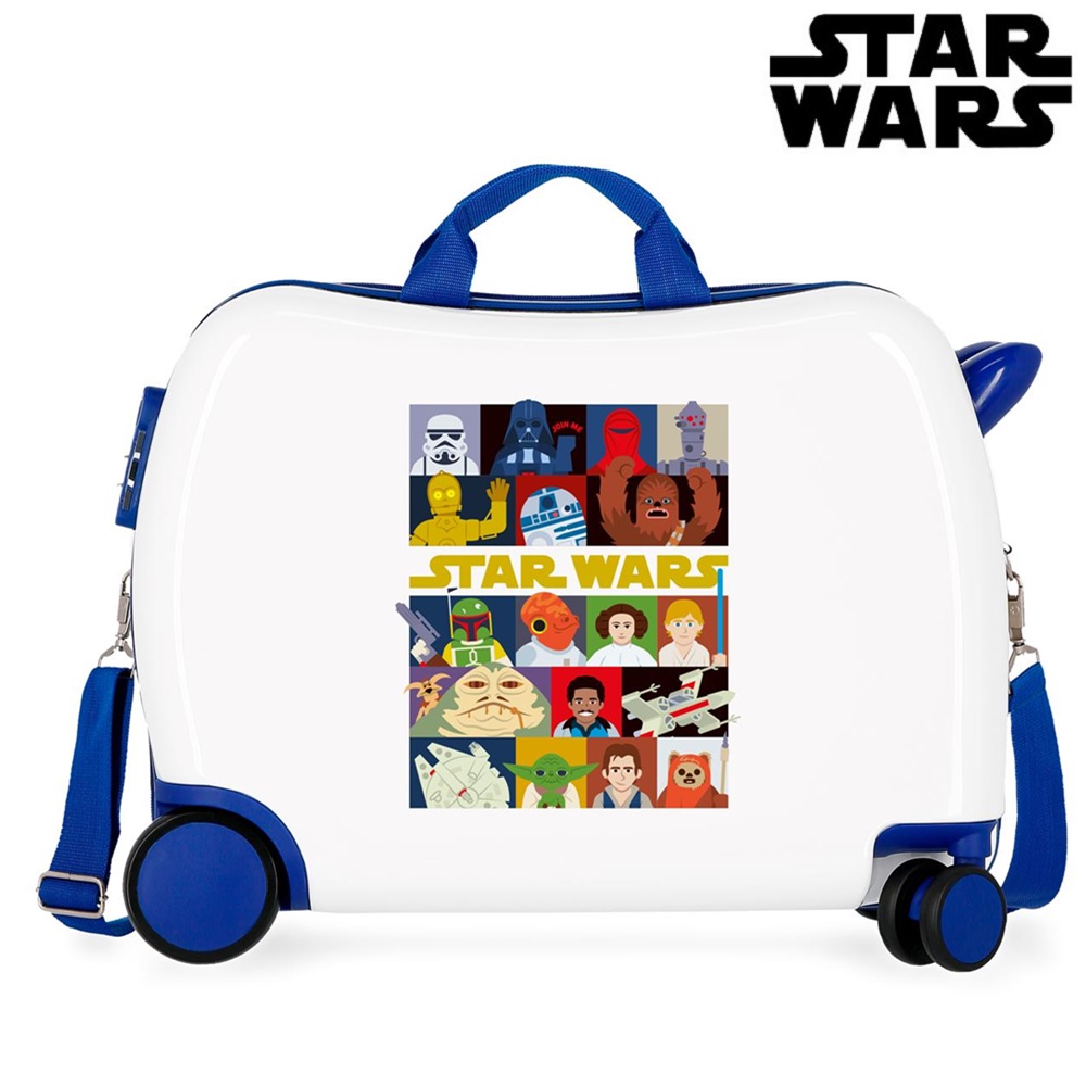 Čemodāns ar riteņiem bērniem Star Wars Characters