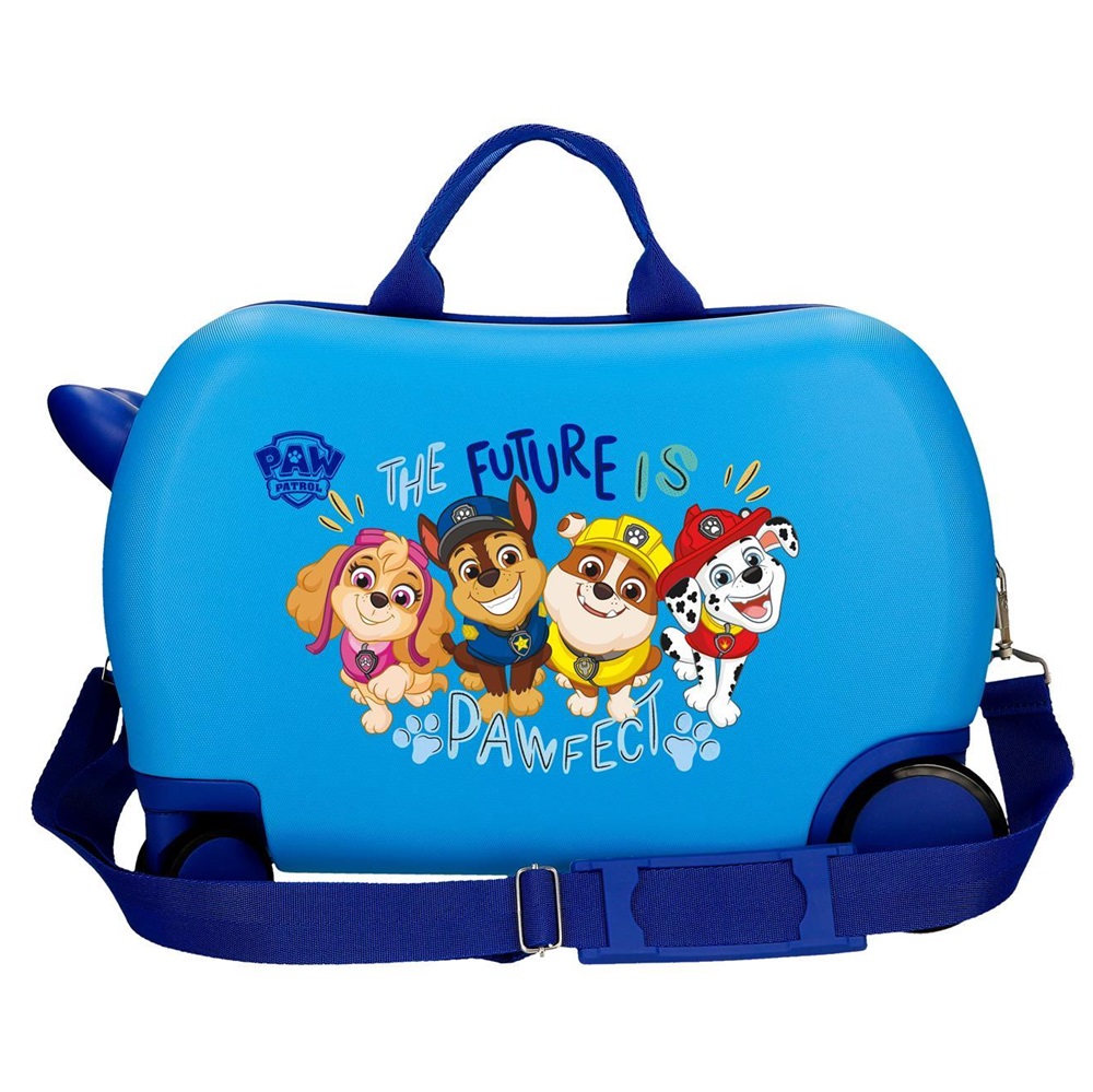 Bērnu ride-on koferis ar riteņiem Paw Patrol Future Is Pawfect