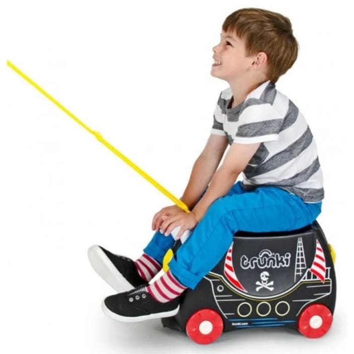 Bērnu ride-on koferis - Trunki Pedro Pirate Ship