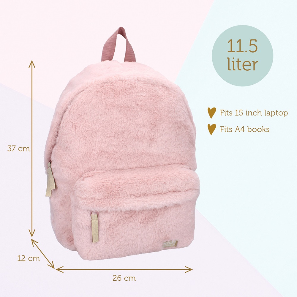 Mugursoma bērniem Milky Kiss The Wow Factor Pink