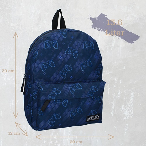Bērnu mugursoma Skooter Gamers Unite Blue