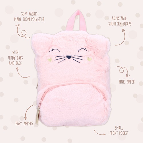 Bērnu mugursoma The Adorables Light Pink Bērnu mugursoma The Adorables Light Pink