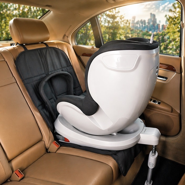 Automašīnas sēdekļa aizsargpaklājs – Reer TravelKid MaxiProtect Black
