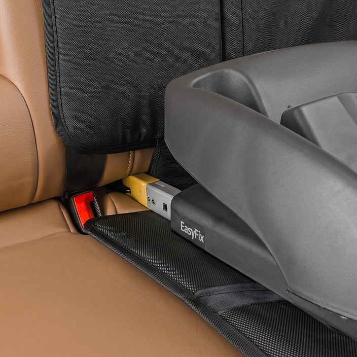 Automašīnas sēdekļa aizsargpaklājs – Reer TravelKid MaxiProtect Black
