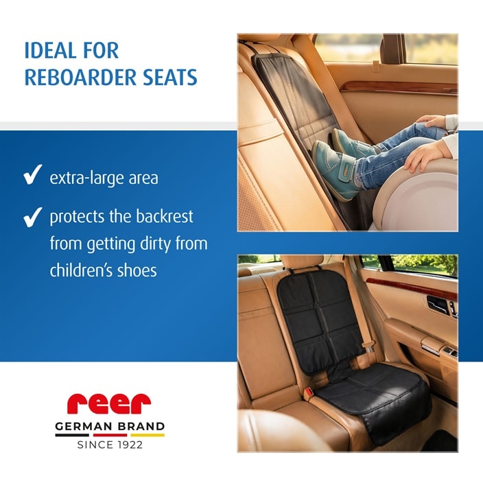 Automašīnas sēdekļa aizsargpaklājs – Reer TravelKid MaxiProtect Black