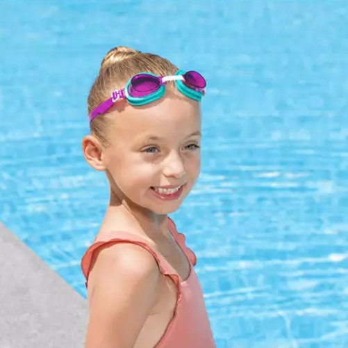 Peldēšanas brilles bērniem - Bestway Burst Essentials Cerise