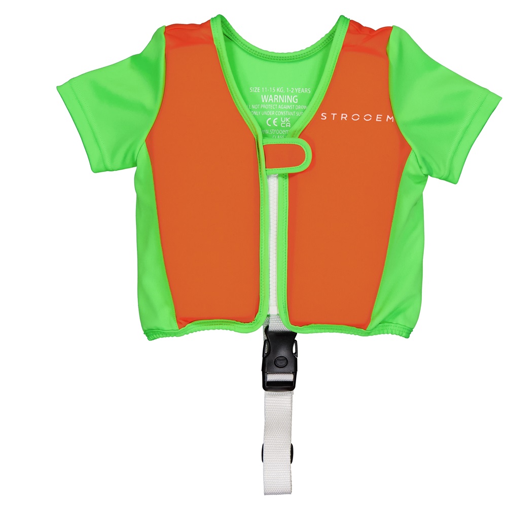 Bērnu peldveste Strooem Green and Orange