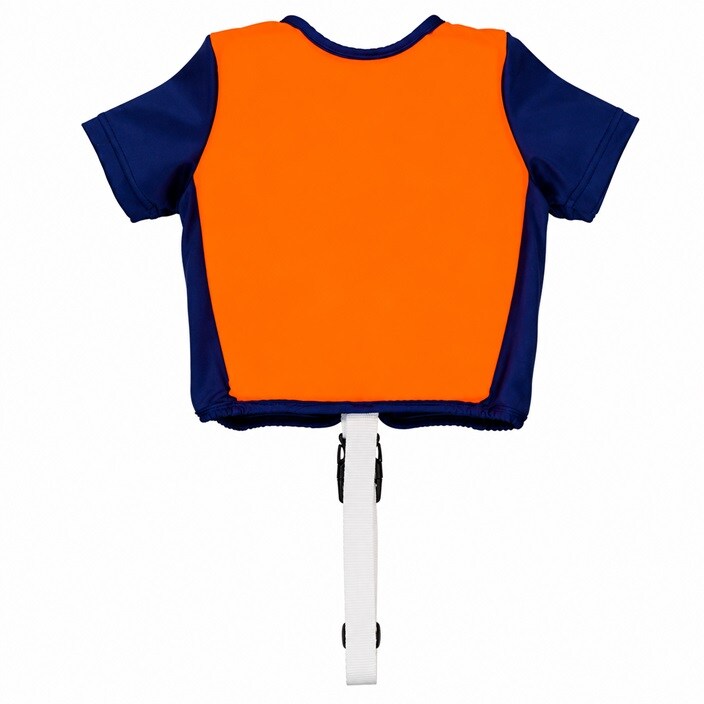 Peldveste bērniem un mazajiem bērniem Strooem Navy & Orange