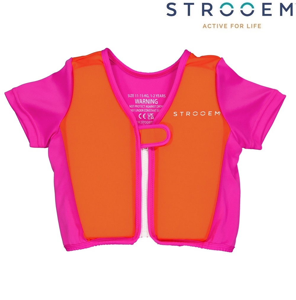 Bērnu peldveste Strooem Pink and Orange