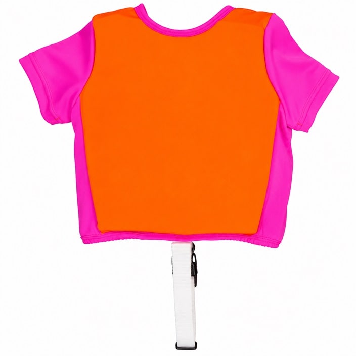 Peldveste bērniem un mazajiem bērniem Strooem Pink & Orange