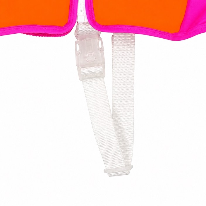Peldveste bērniem un mazajiem bērniem Strooem Pink & Orange
