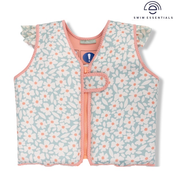 Peldveste bērniem Swim Essentials Green Flowers