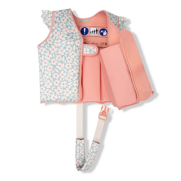 Peldveste bērniem Swim Essentials Green Flowers