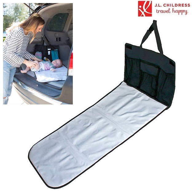 Pārģērbšanās paklājiņš & oraganizators JL Childress Pockets N'Pad Diapering Station
