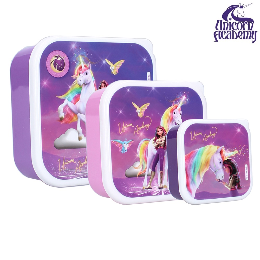 Uzkodu kastes bērniem Unicorn Academy Fresh Bites