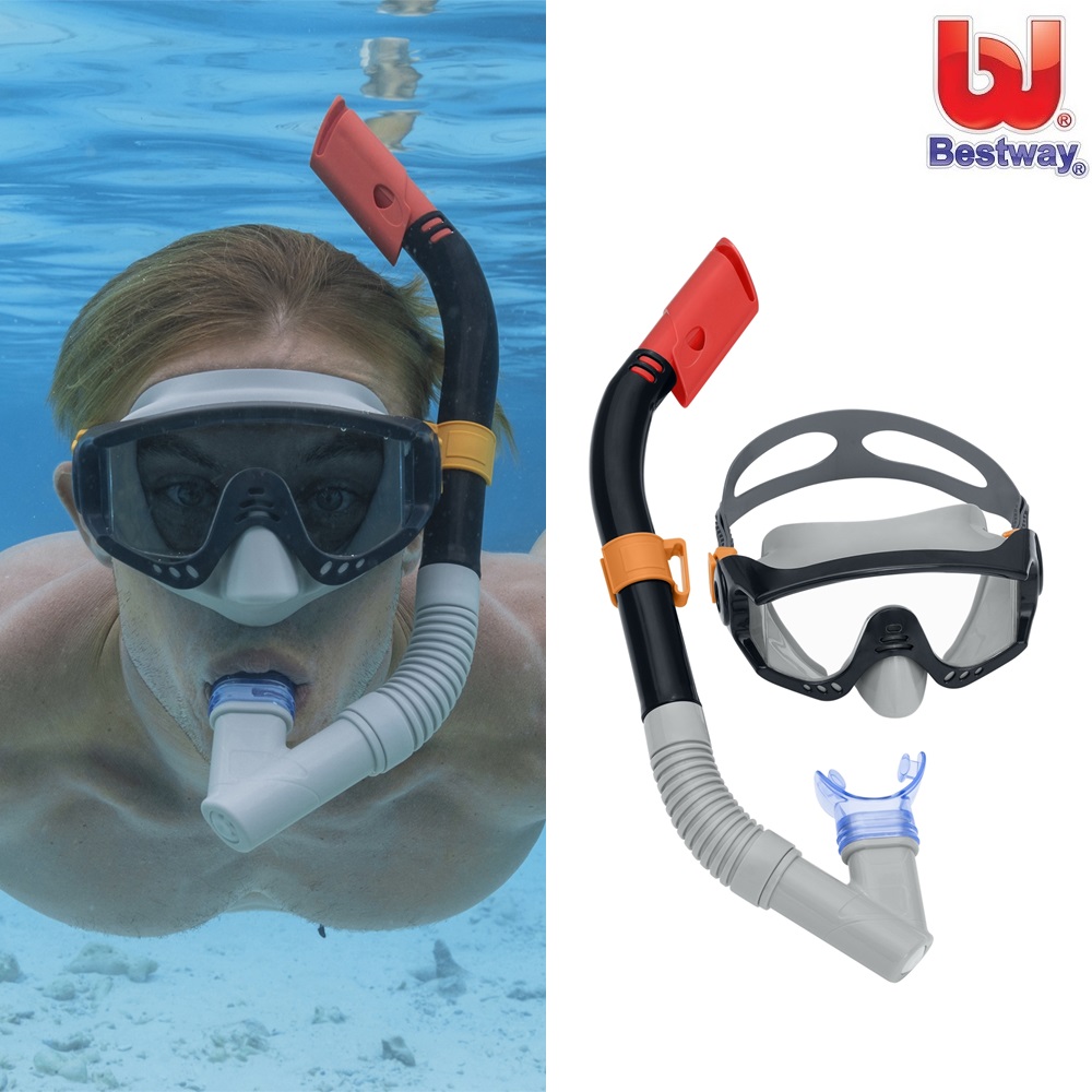 Snorkelēšanas komplekts bērniem - Bestway Spark Wave Black Snorkelēšanas komplekts bērniem - Bestway Spark Wave Black