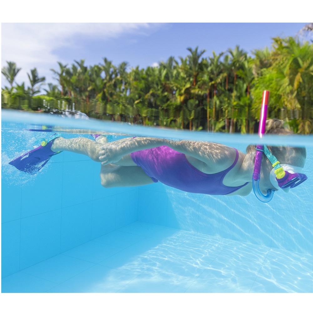 Snorkelēšanas komplekts bērniem - Bestway Burst Essential Cerise