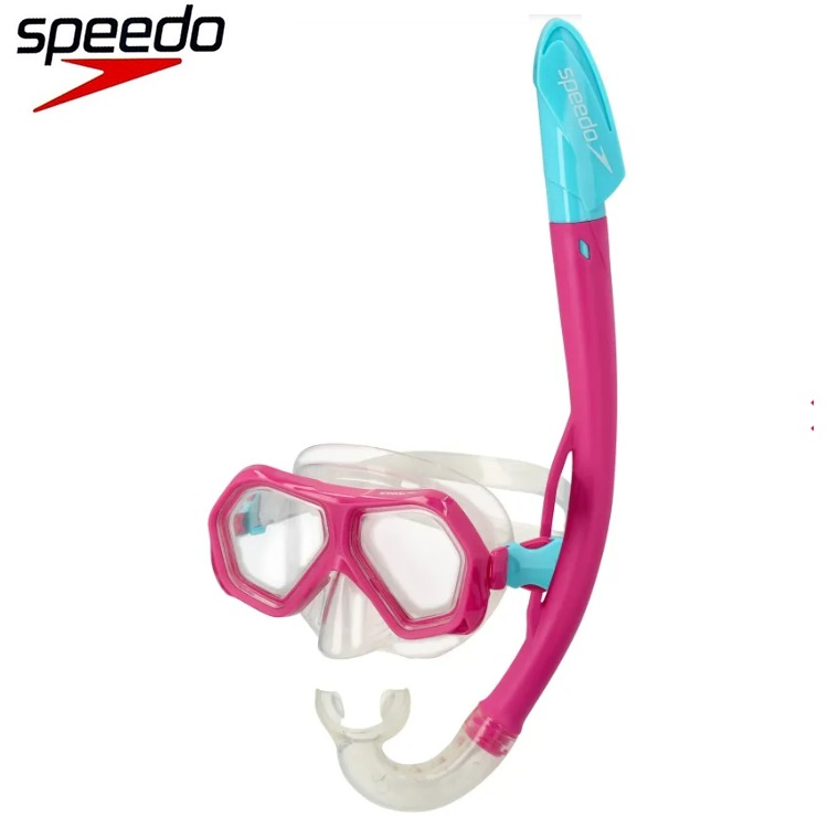 Bērnu snorkelēšanas komplekts Speedo Leisure Junior Pink