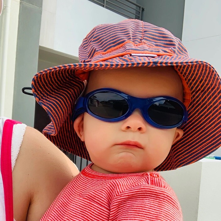 Saulesbrilles zīdaiņiem - BabyBanz Blue