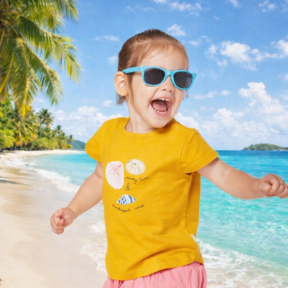 Saulesbrilles zīdaiņiem - Dooky Santorini Aqua