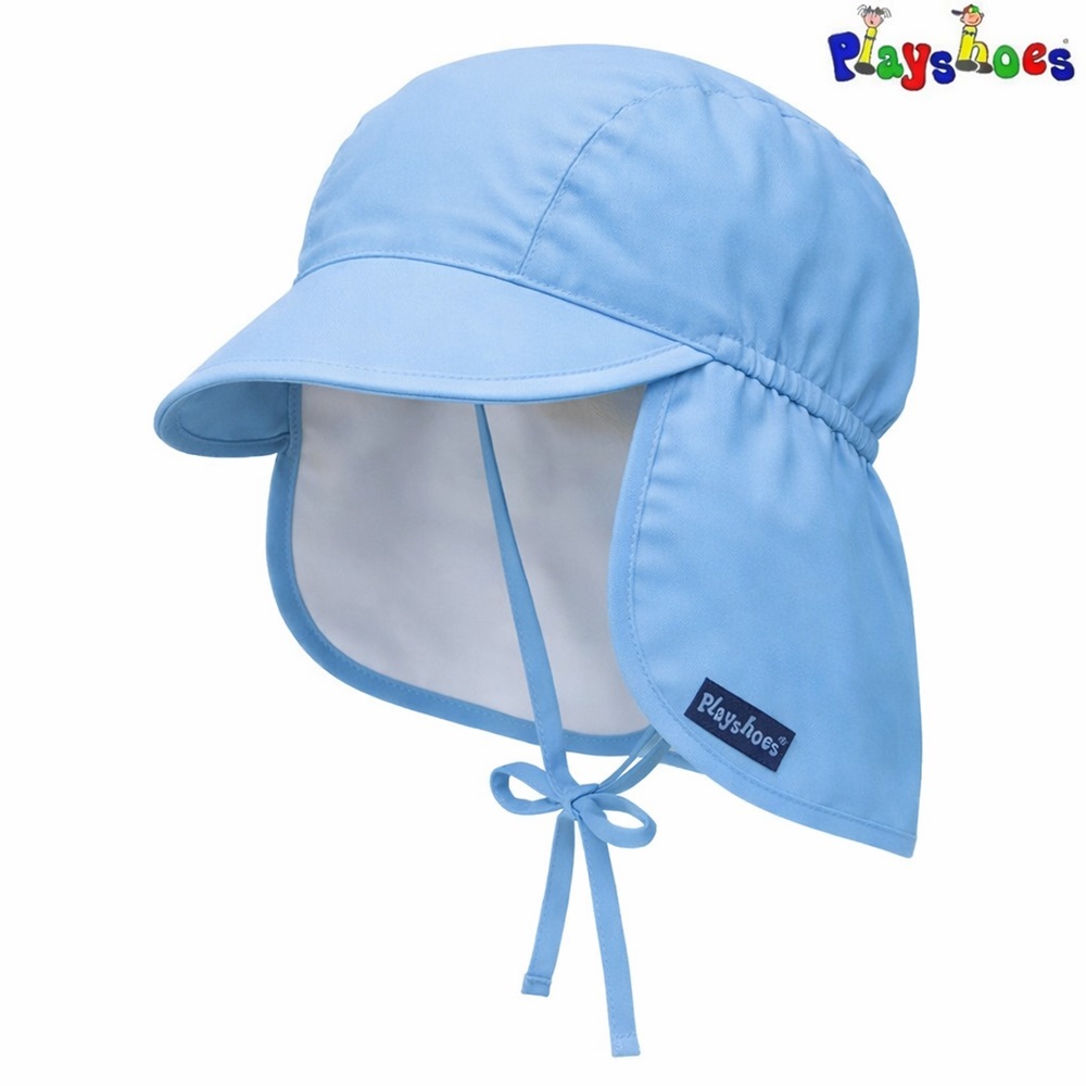 Bērnu UV sauļošanās cepure Playshoes Light Blue