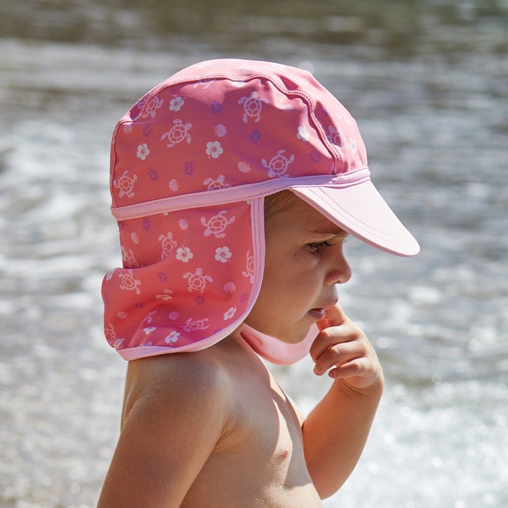 UV saules cepure bērniem un mazulim Playshoes Hawaii Coral