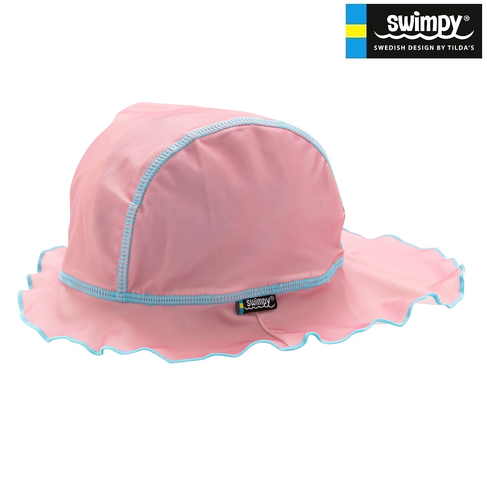 UV saules cepure bērniem un mazulim Swimpy Pink