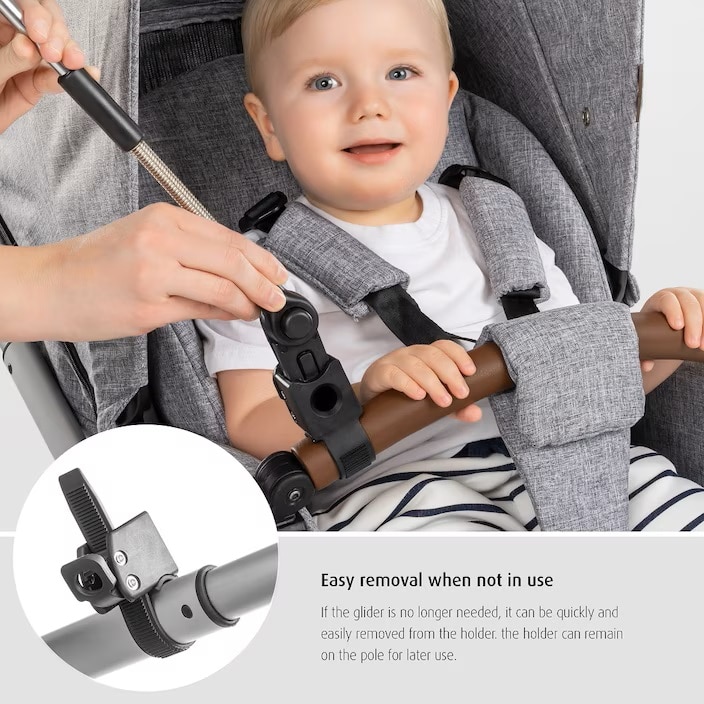 Saulessargs ratiņiem - Reer ShineSafe Forest Green