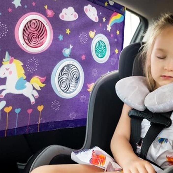 Saules aizsargs automašīnai – Benbat Dazzle Purple