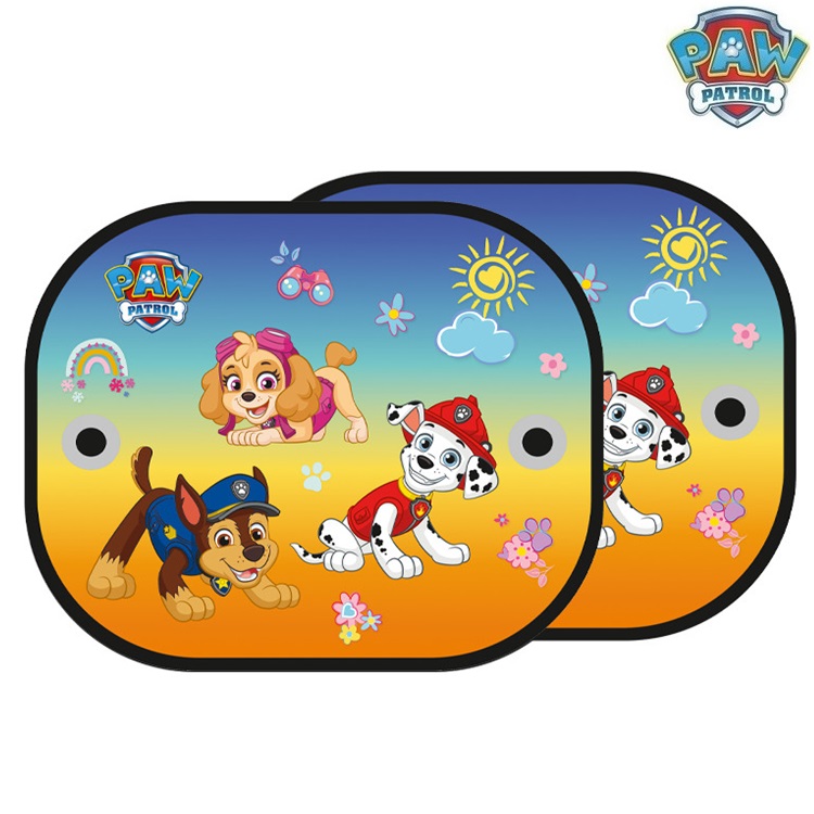 Auto saulessargs Paw Patrol Yellow