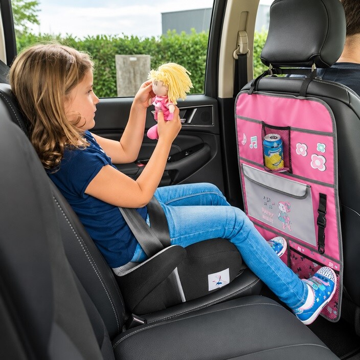 Auto sēdekļa aizsargs ar organizatoru Walser Happy Ballet