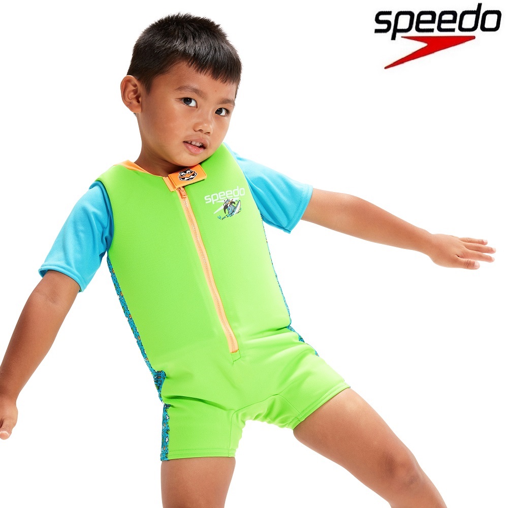 Float Suit - Speedo Fluro Green