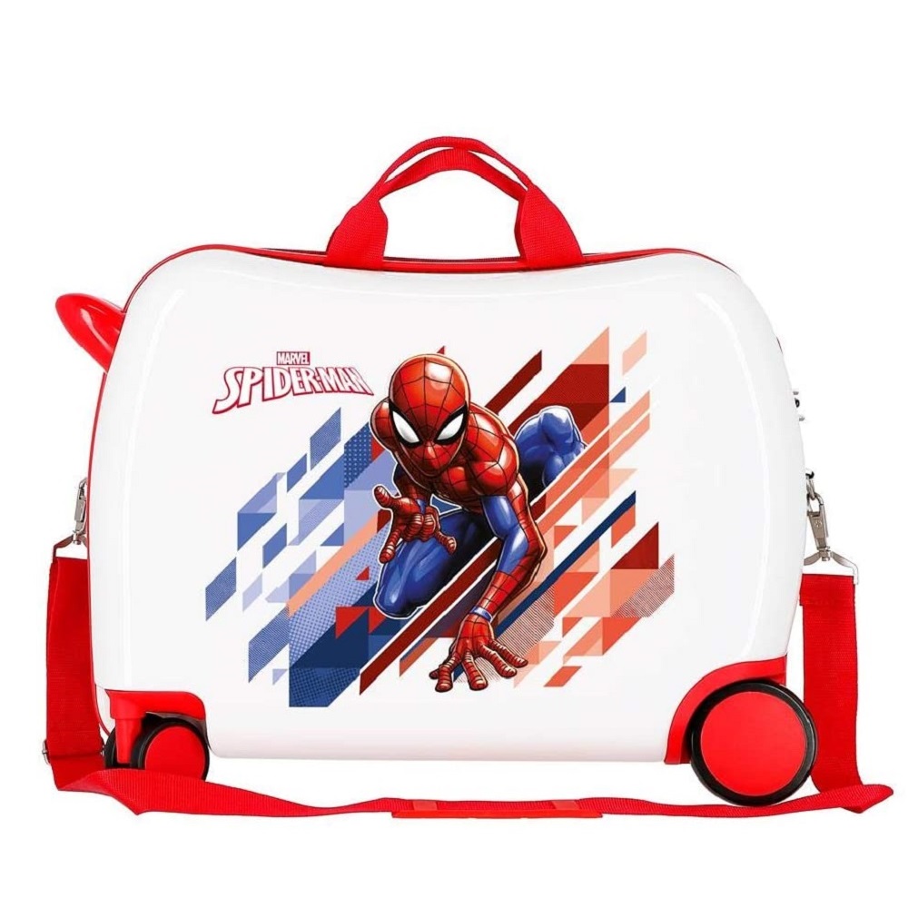 Bērnu koferis Marvel Spiderman White