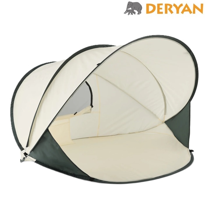 Pludmales telts - Deryan Pop-up Beachten XXL Cream