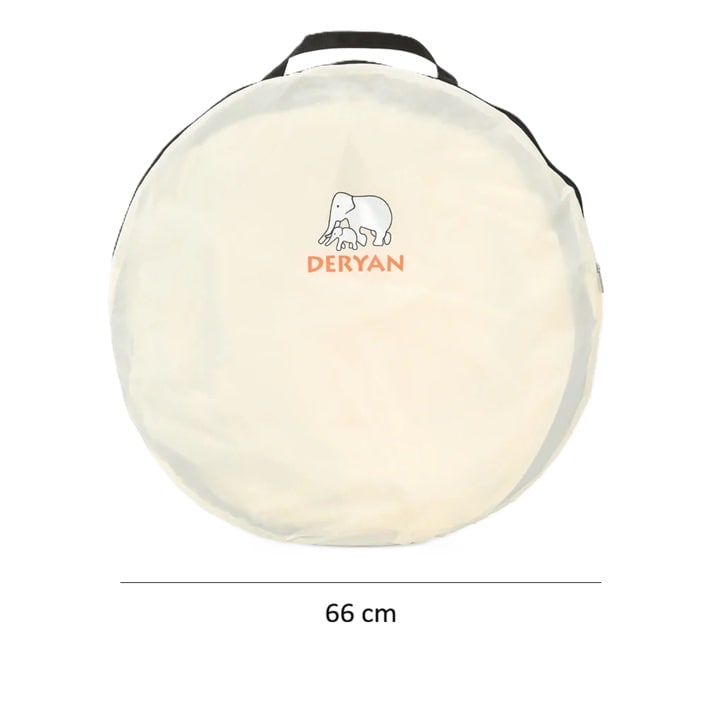 Pludmales telts - Deryan Pop-up Beachten XXL Cream