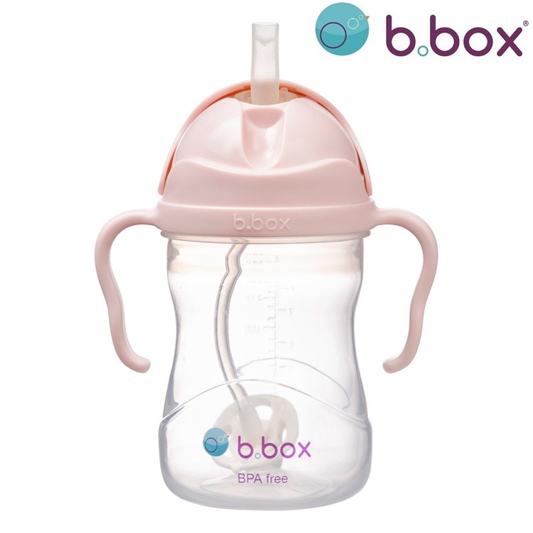 Neizlīstoša pudele bērniem B.box Sippy Cup Blush