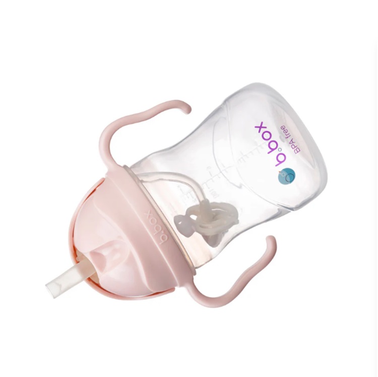 Neizlīstoša pudele bērniem B.box Sippy Cup Blush