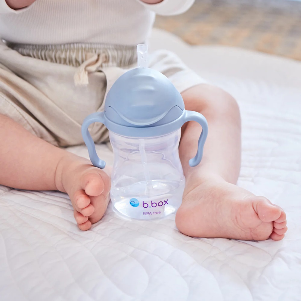 Neizlīstoša pudele bērniem B.Box Sippy Cup Ocean