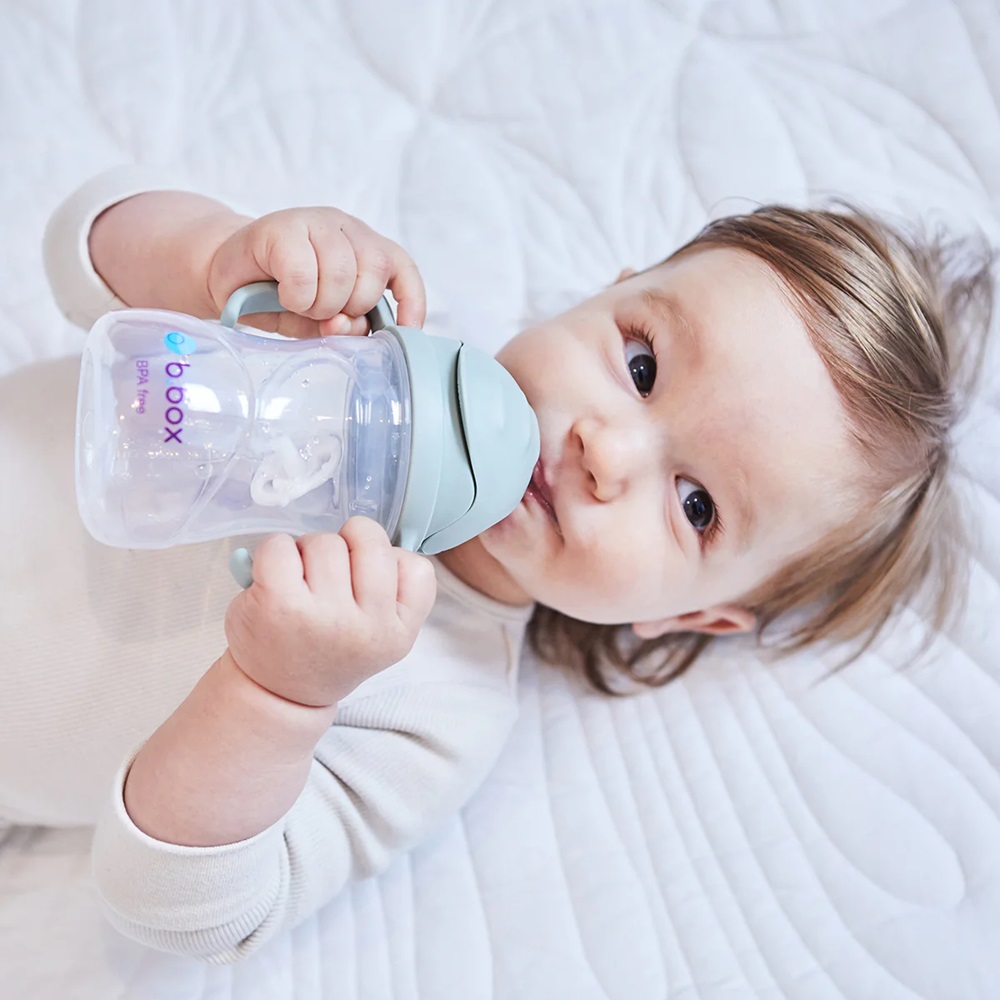 Neizlīstoša pudele bērniem B.Box Sippy Cup Ocean