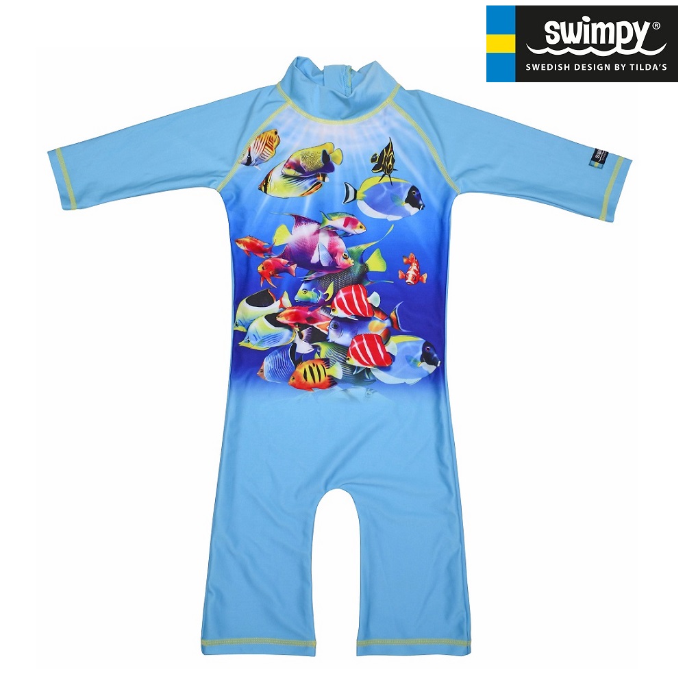 Bērnu peldkostīms ar UV aizsardzību Swimpy Fish