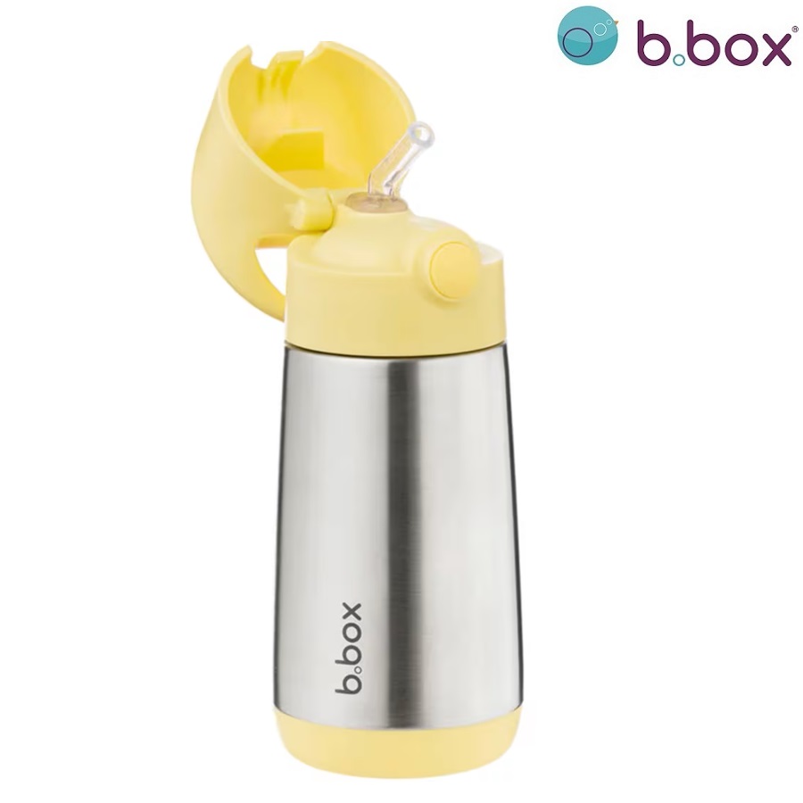 Termosa ūdens pudele bērniem B.box Insulated Drink Bottle Lemon Twist