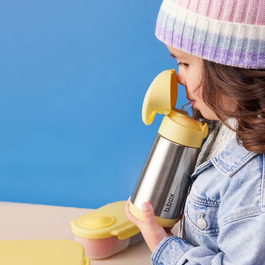 Termosa ūdens pudele bērniem B.box Insulated Drink Bottle Lemon Twist