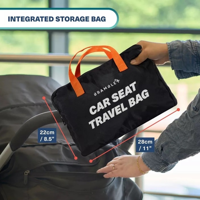 Pārvadāšanas soma autokrēsliņiem Bramble Baby Car Seat Transport Bag