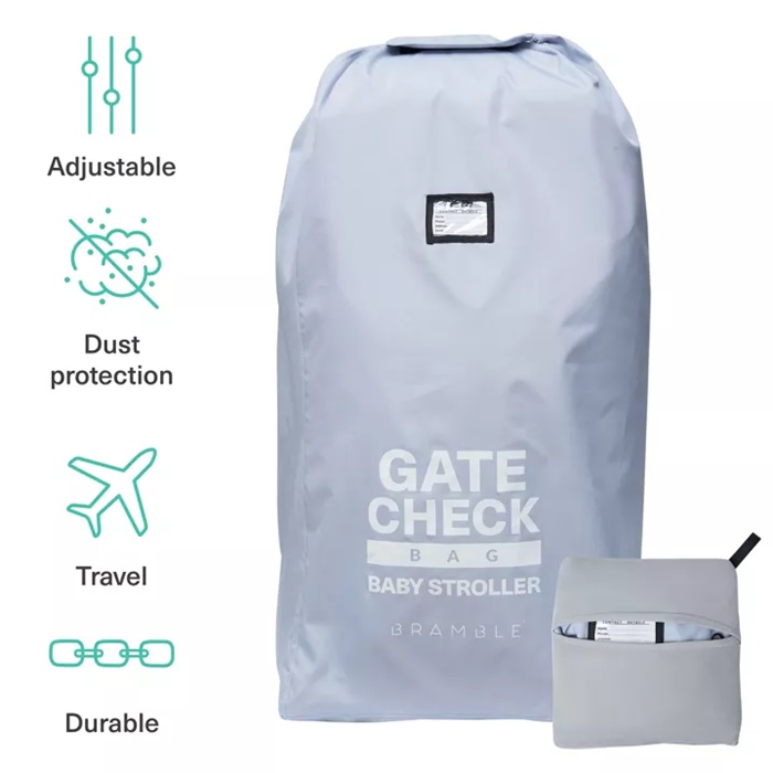 Transportēšanas soma ratiniem Bramble Stroller Gate Check