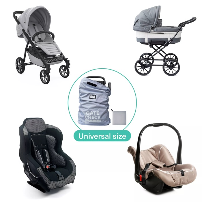 Transportēšanas soma ratiniem Bramble Stroller Gate Check