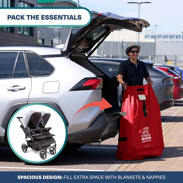 Ratu pārvadāšanas soma - Bramble Gate Check XL Red