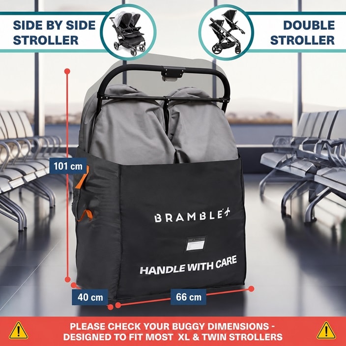 Ratu pārvadāšanas soma - Bramble XL Stroller Transport Bag