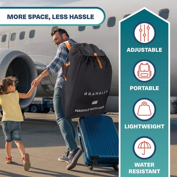 Ratu pārvadāšanas soma - Bramble XL Stroller Transport Bag