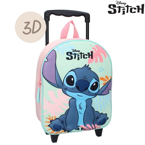 Bērnu čemodāns Stich Sweet but Spacey Trolley Backpack